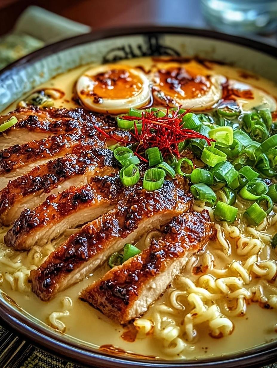 Irresistible Fiery Chicken Ramen: Quick & Creamy - Irresistible Fiery Chicken Ramen - main visual representation