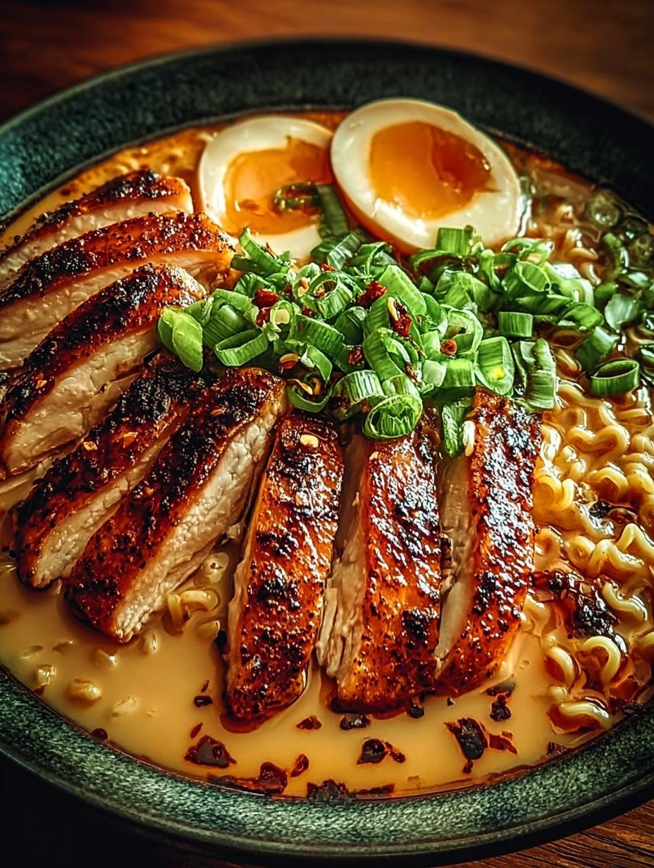 Irresistible Fiery Chicken Ramen: Quick & Creamy - Irresistible Fiery Chicken Ramen - additional detail