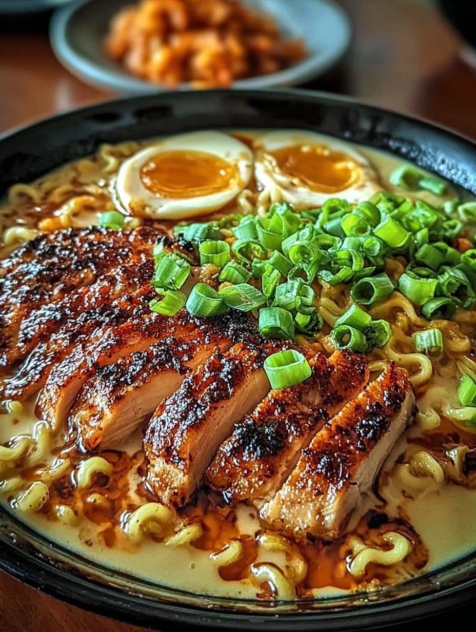 Irresistible Fiery Chicken Ramen: Quick & Creamy - Irresistible Fiery Chicken Ramen - additional detail