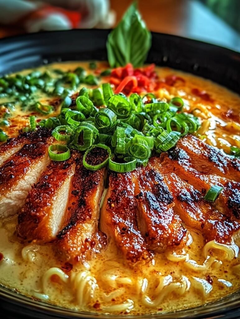 Irresistible Fiery Chicken Ramen