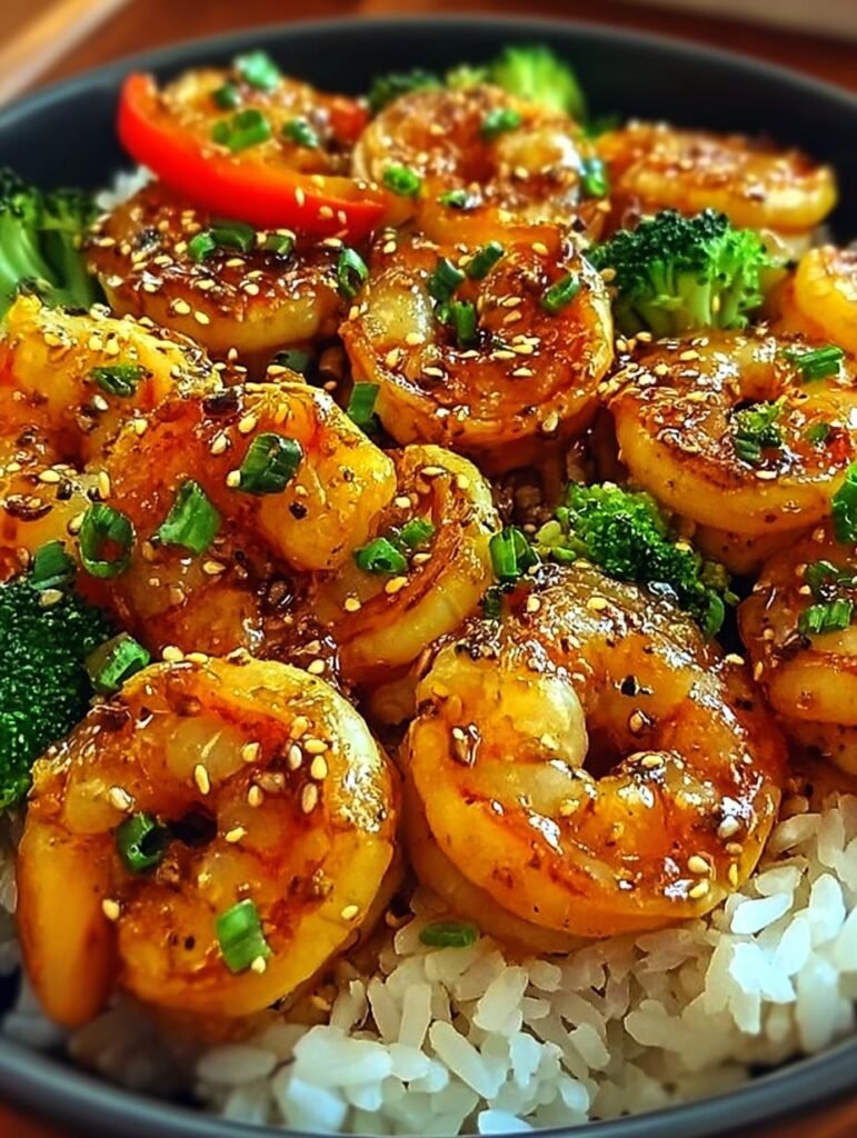 Irresistible Honey Garlic Shrimp