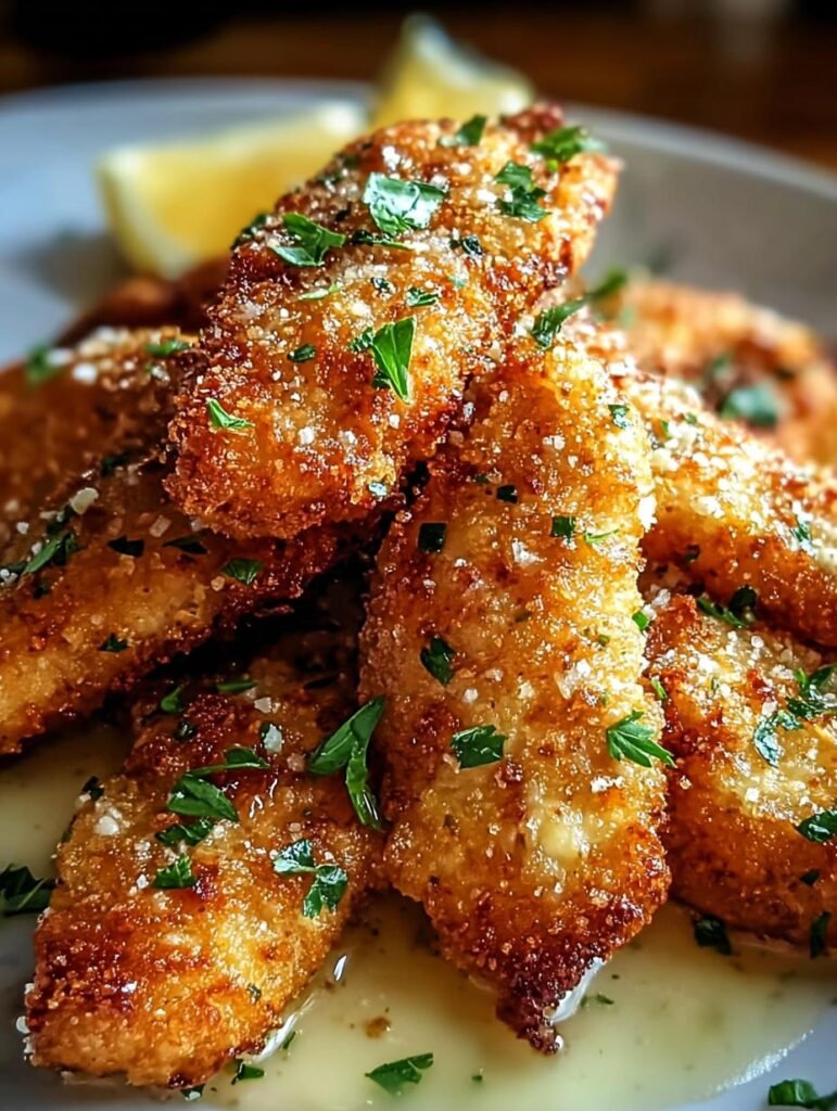 Irresistible Lemon Garlic Parmesan