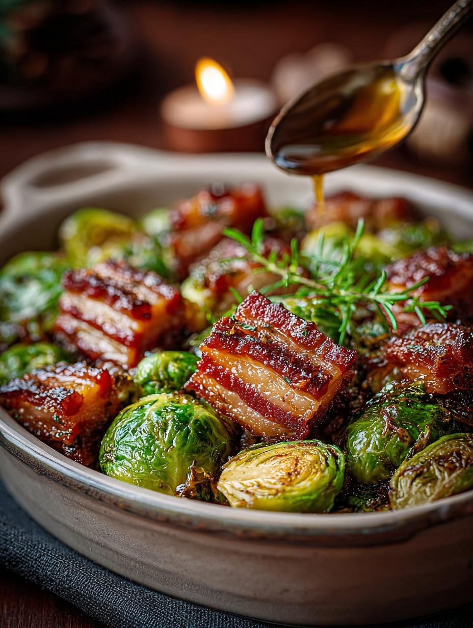 Maple Bourbon Bacon Brussels: 6 Irresistible Steps - Maple Bourbon Bacon Brussels - main visual representation