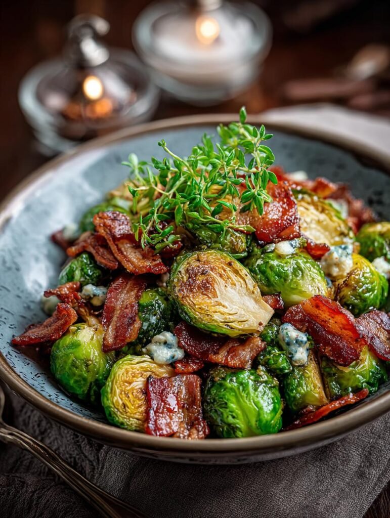 Maple Bourbon Bacon Brussels