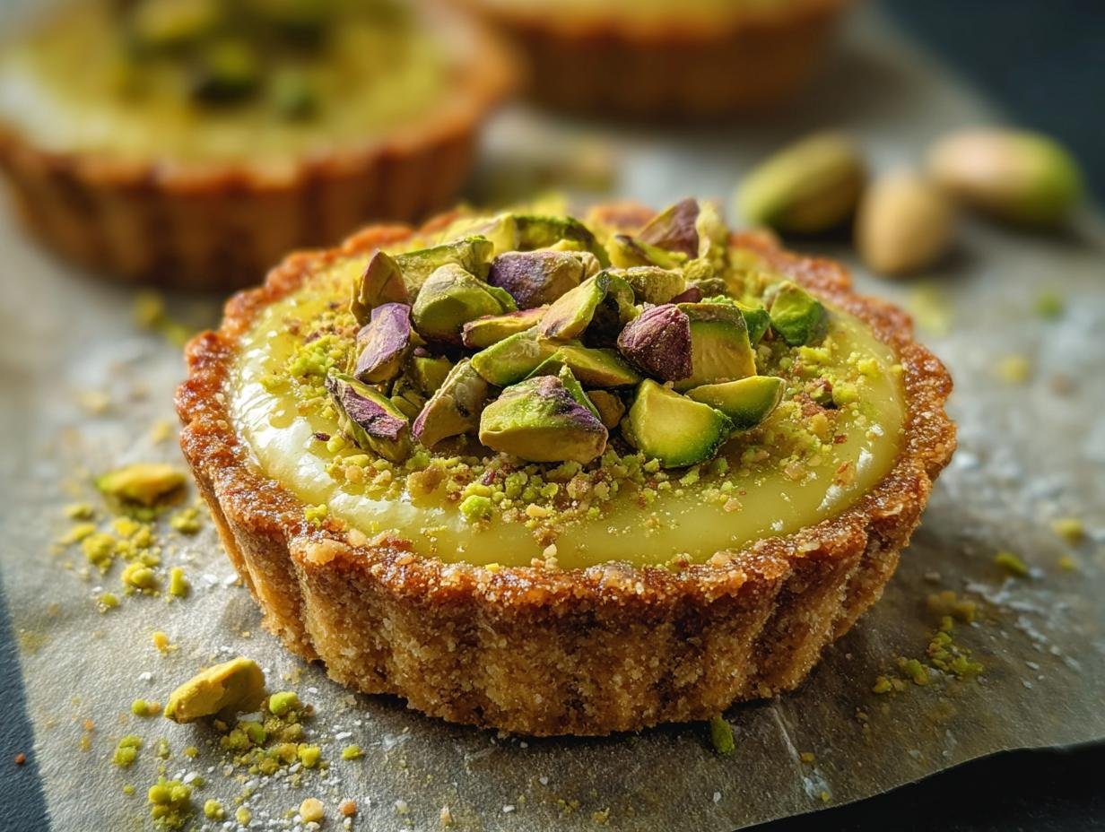Mini Pistachio Tartlets