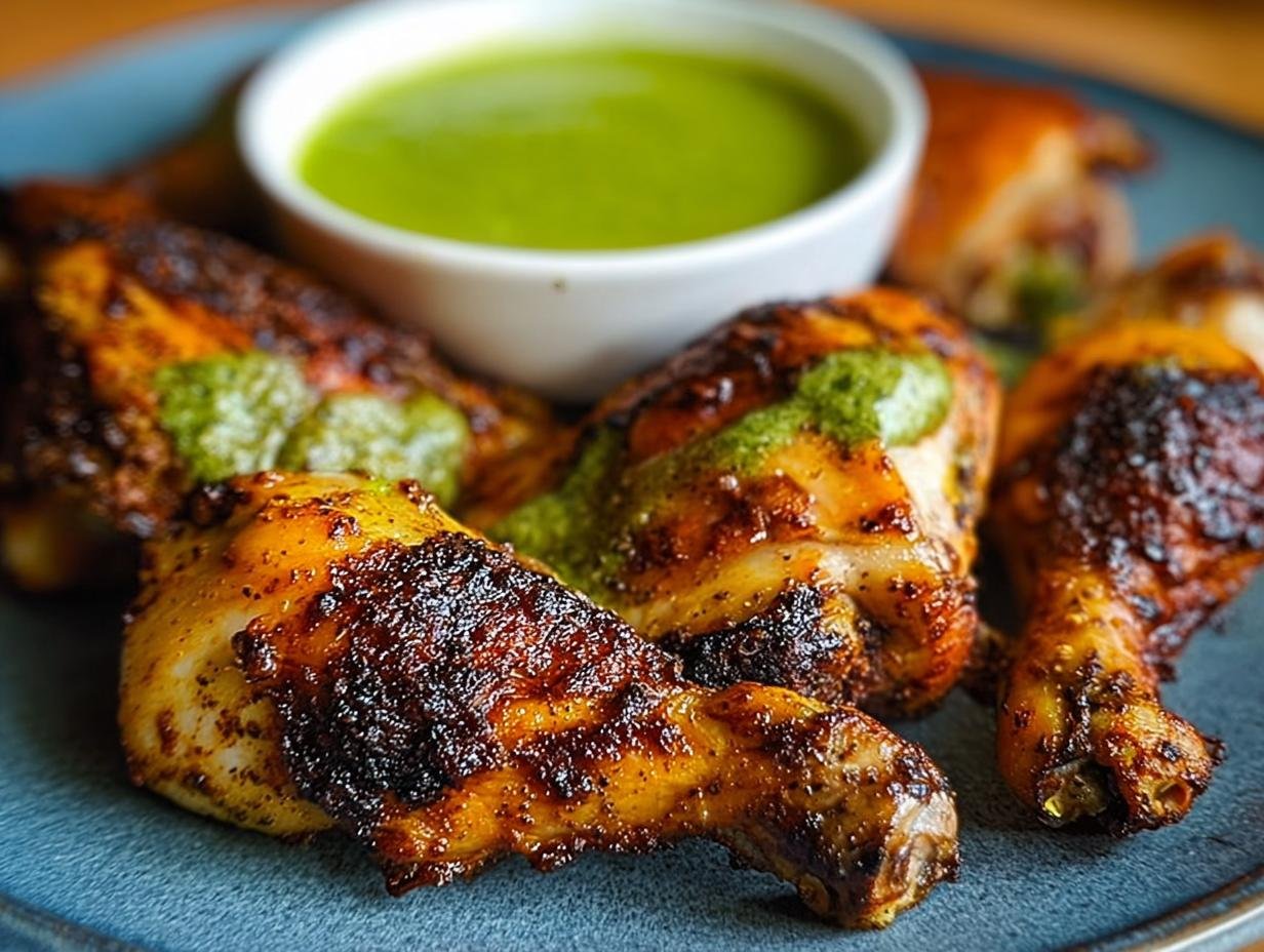 Peruvian Chicken Green Sauce