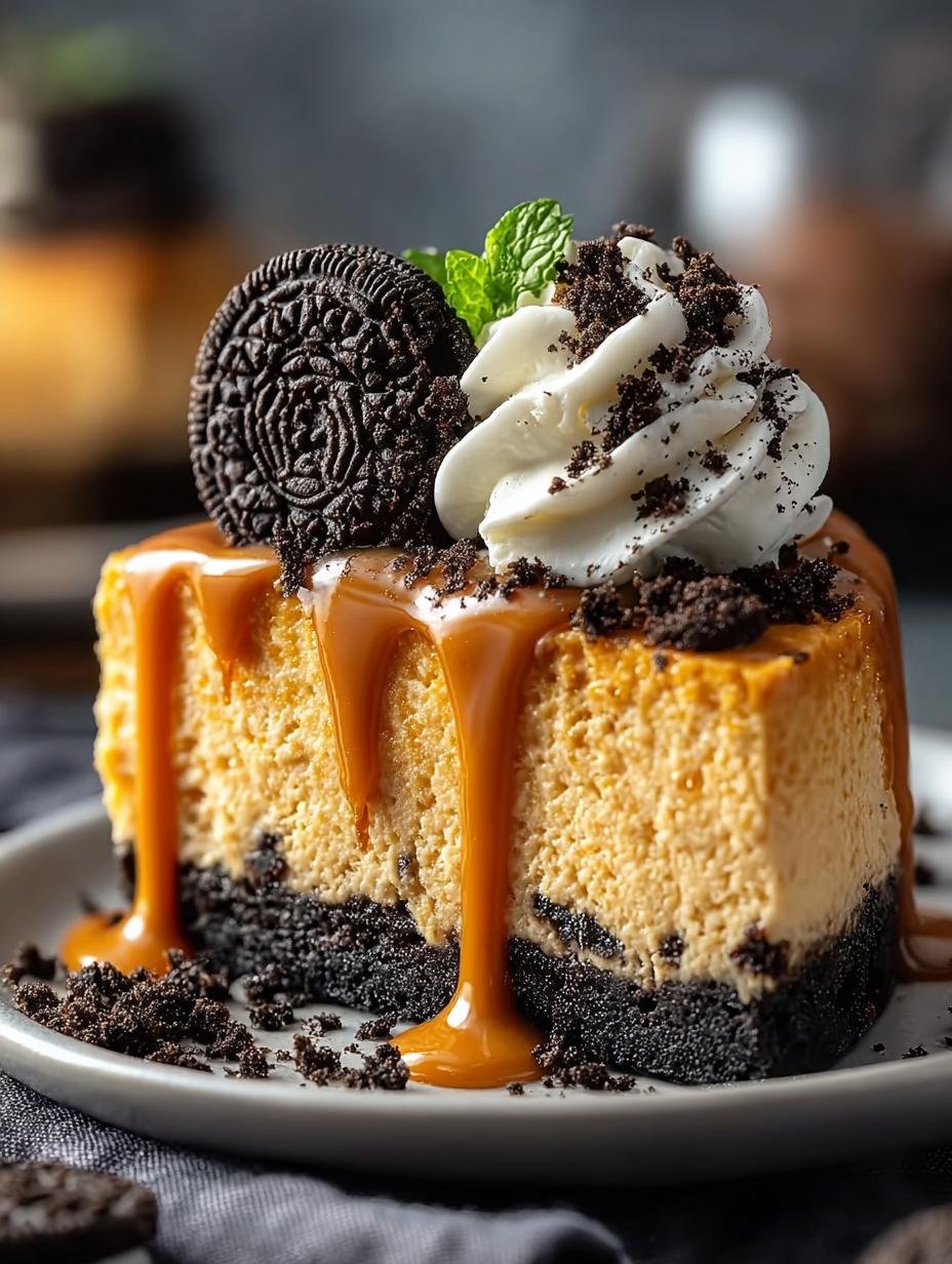 Pumpkin Butterscotch Cheesecake Oreo Bliss in 5 Hours - Pumpkin Butterscotch Cheesecake Oreo - main visual representation