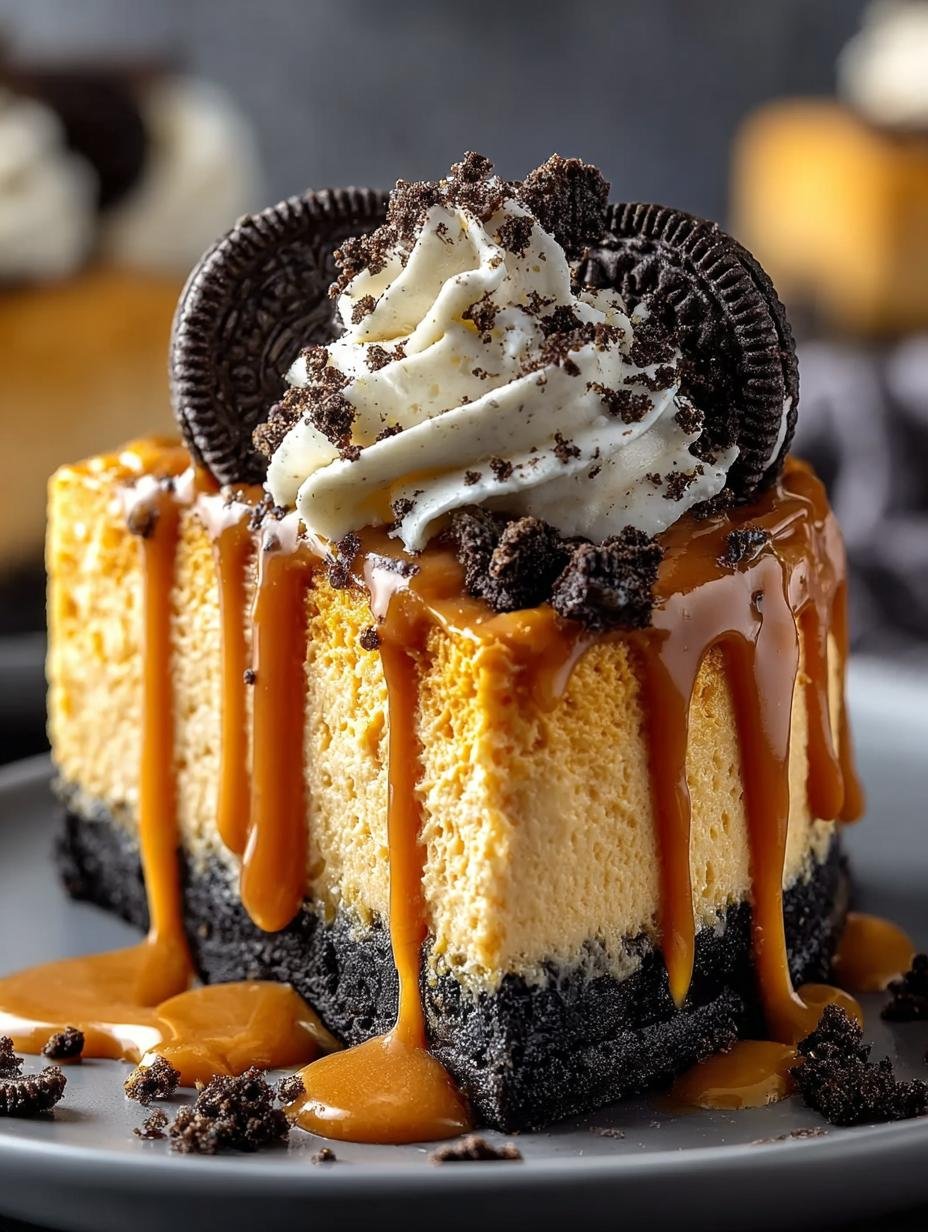 Pumpkin Butterscotch Cheesecake Oreo Bliss in 5 Hours - Pumpkin Butterscotch Cheesecake Oreo - additional detail