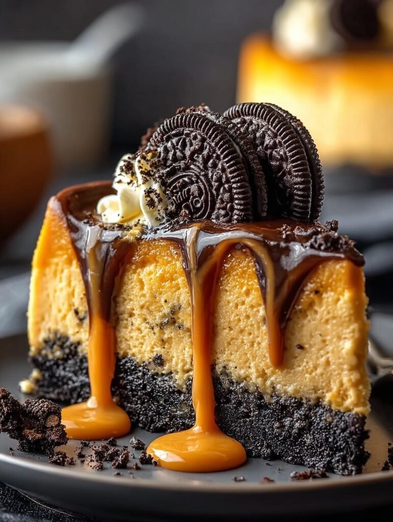 Pumpkin Butterscotch Cheesecake Oreo