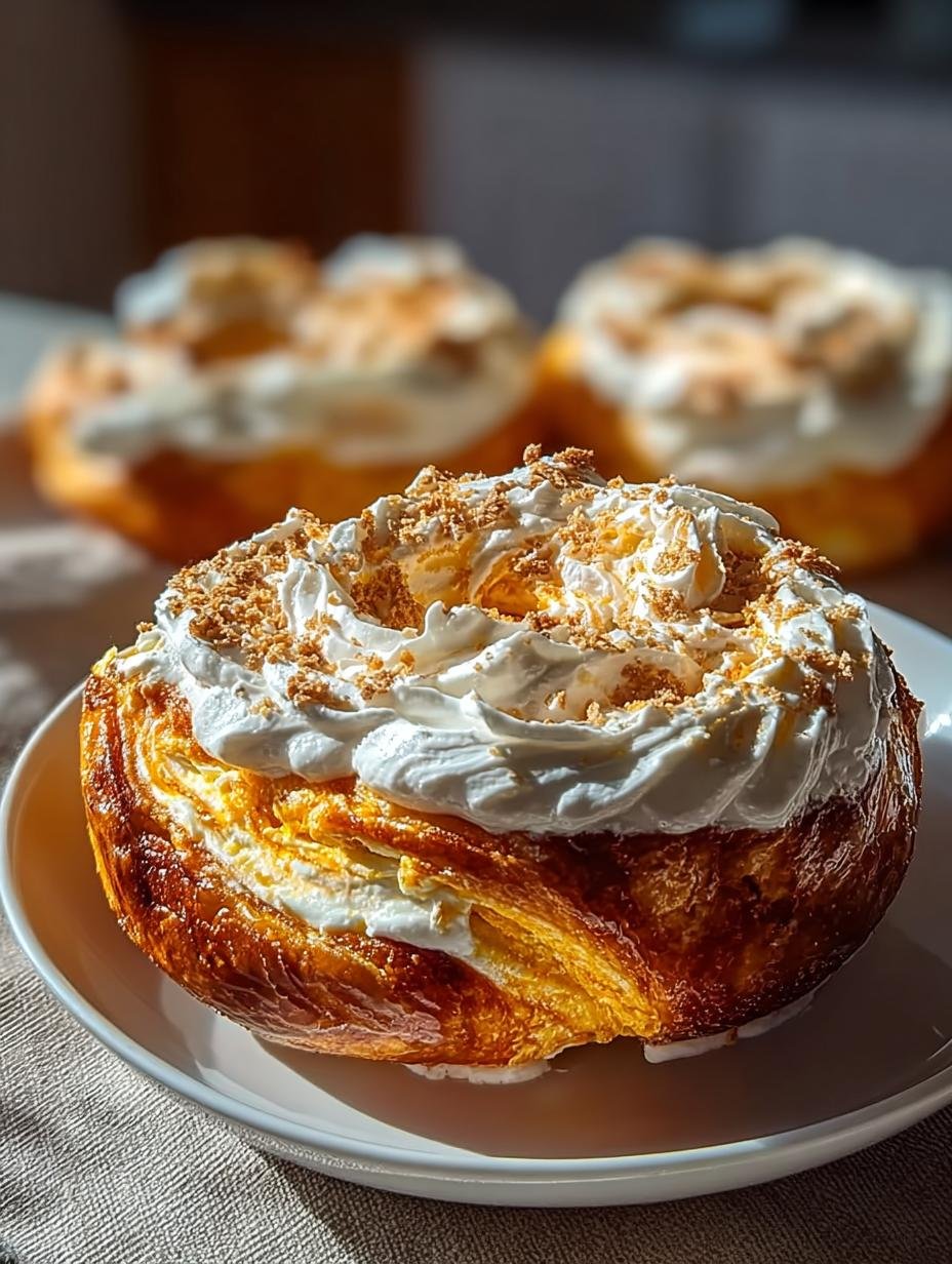 Pumpkin Cream Cheese Swirl Bagels: 8 Cozy Breakfast Delights - Pumpkin Cream Cheese Swirl - additional detail