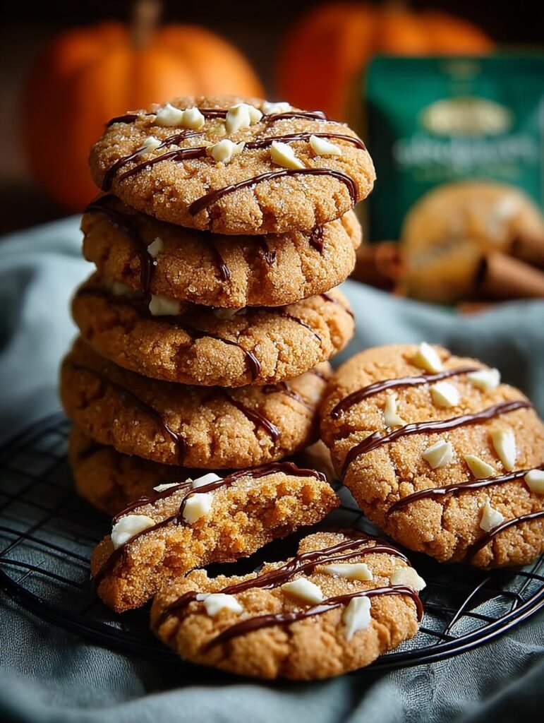 Pumpkin Spice Butter Cookies