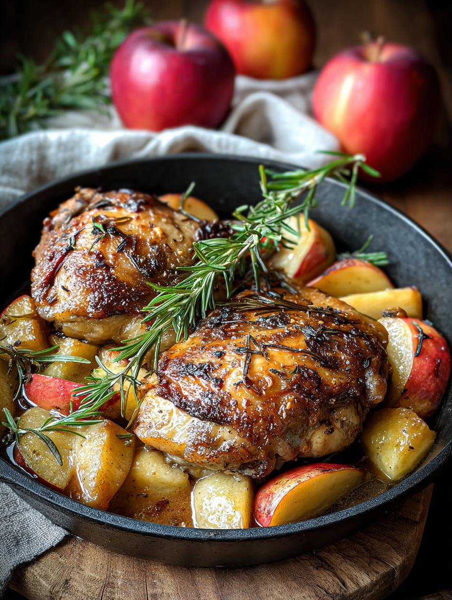 Rosemary Apple Cider Chicken