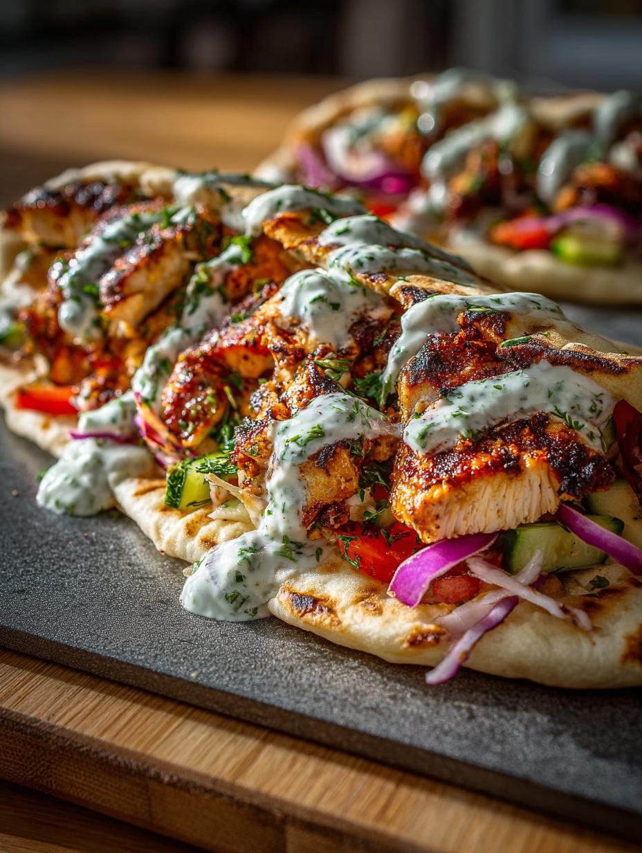 Sheet Pan Chicken Gyros