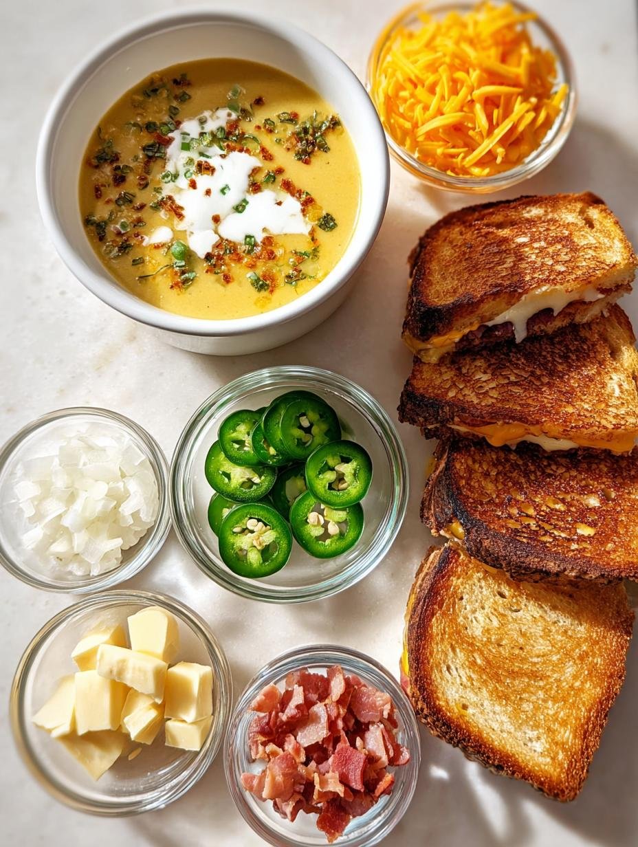 Spicy Jalapeno Popper Soup: Pure Comfort - Spicy Jalapeno Popper Soup - additional detail