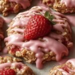 Strawberry Oatmeal Cookie Icing