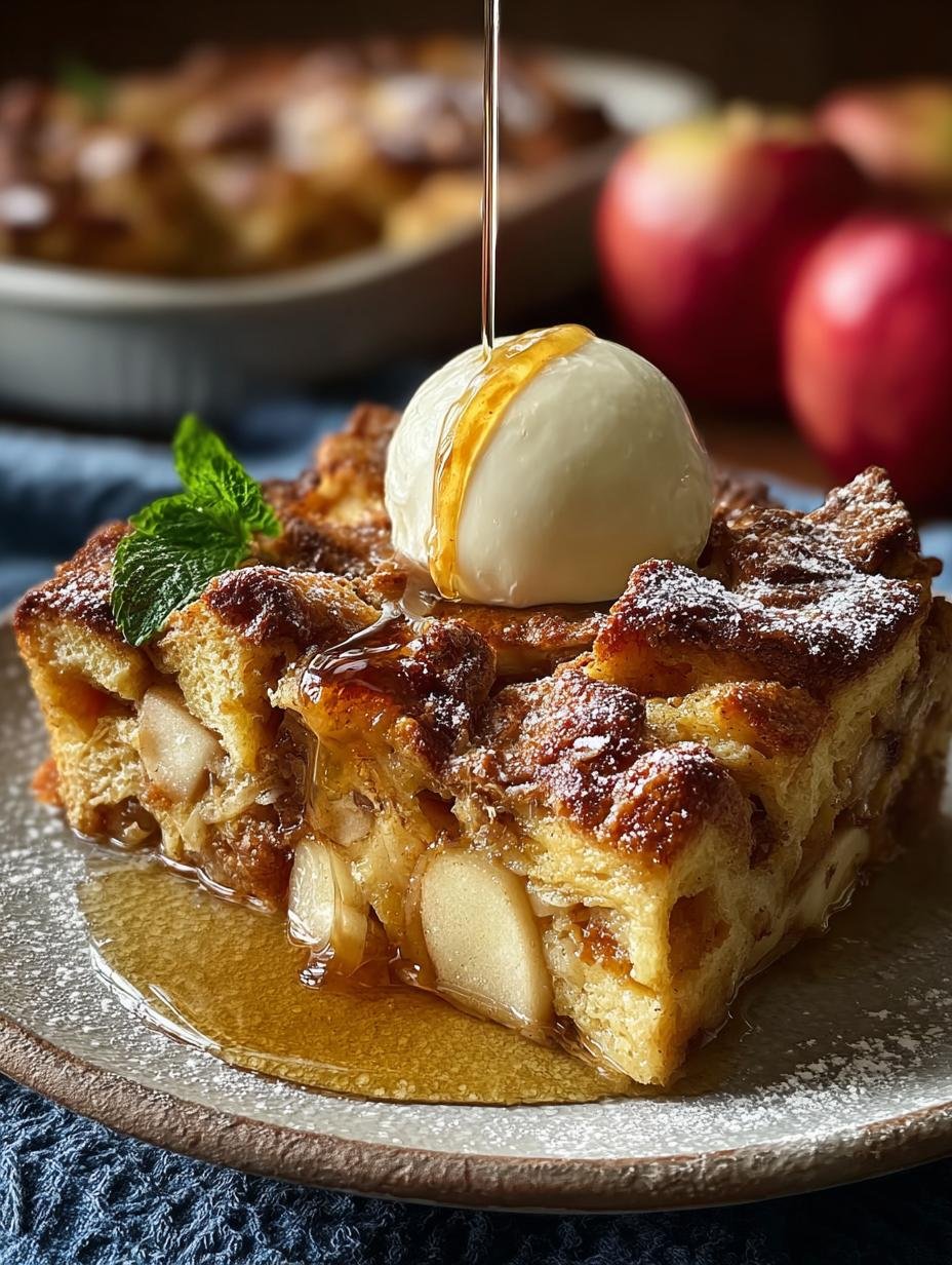 Apple Pie Bread Pudding: 8 Reasons to Indulge - Apple Pie Bread Pudding - main visual representation