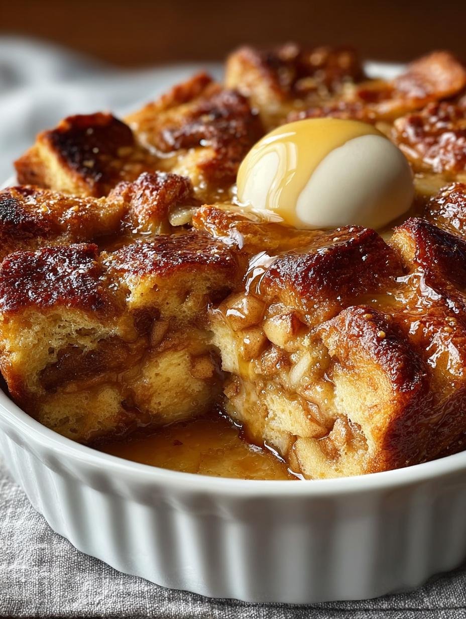 Apple Pie Bread Pudding: 8 Reasons to Indulge - Apple Pie Bread Pudding - additional detail