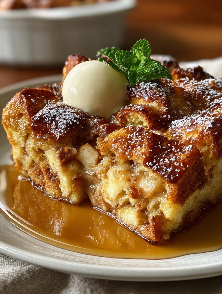 Apple Pie Bread Pudding