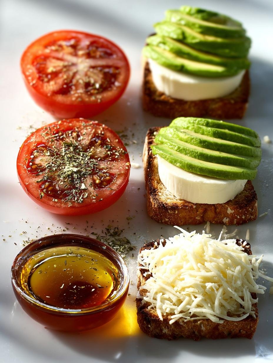 Avocado Mozzarella Tomato Grilled: 5 Flavorful Combinations - Avocado Mozzarella Tomato Grilled - main visual representation