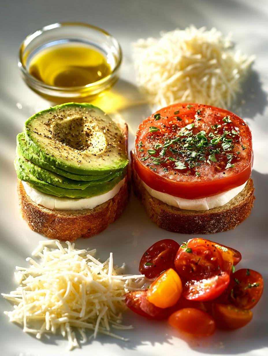 Avocado Mozzarella Tomato Grilled: 5 Flavorful Combinations - Avocado Mozzarella Tomato Grilled - additional detail