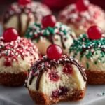Bake Christmas Cheesecake Bites