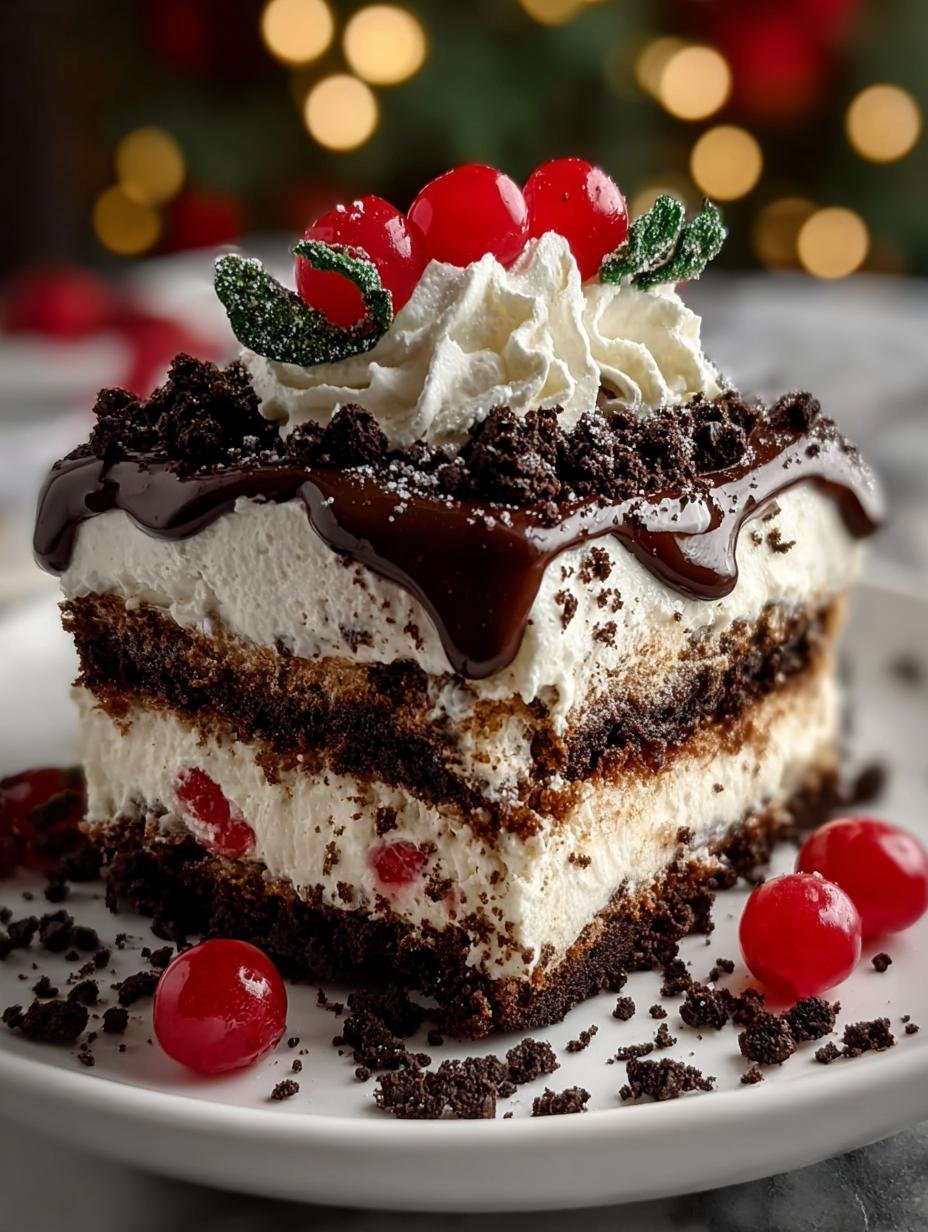 Bake Christmas Oreo Lasagna: A Festive Delight - Bake Christmas Oreo Lasagna - additional detail