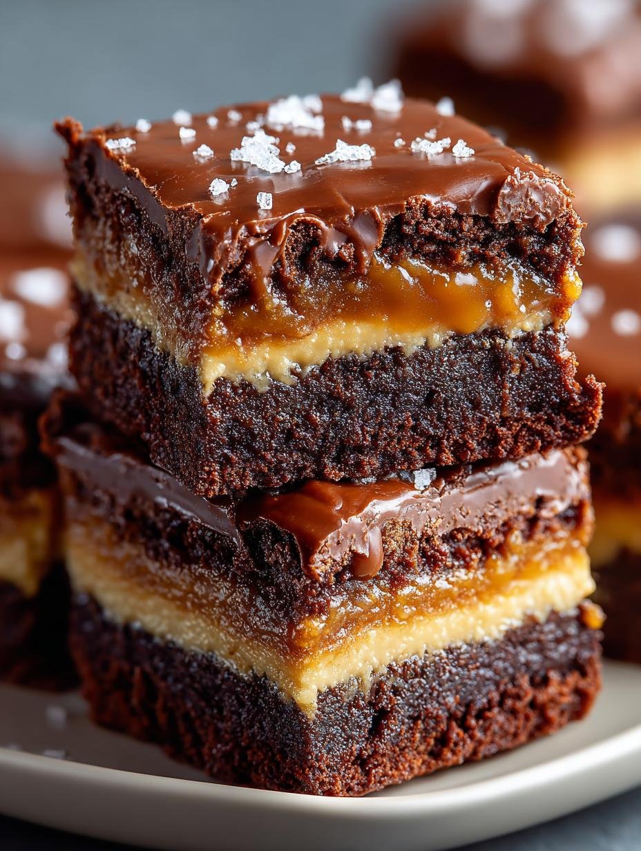 Biscoff Brownies with Cookie Crust: 7 Indulgent Layers - Biscoff Brownies with Cookie - additional detail