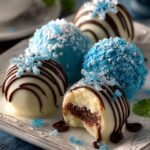 Blue Christmas Truffles