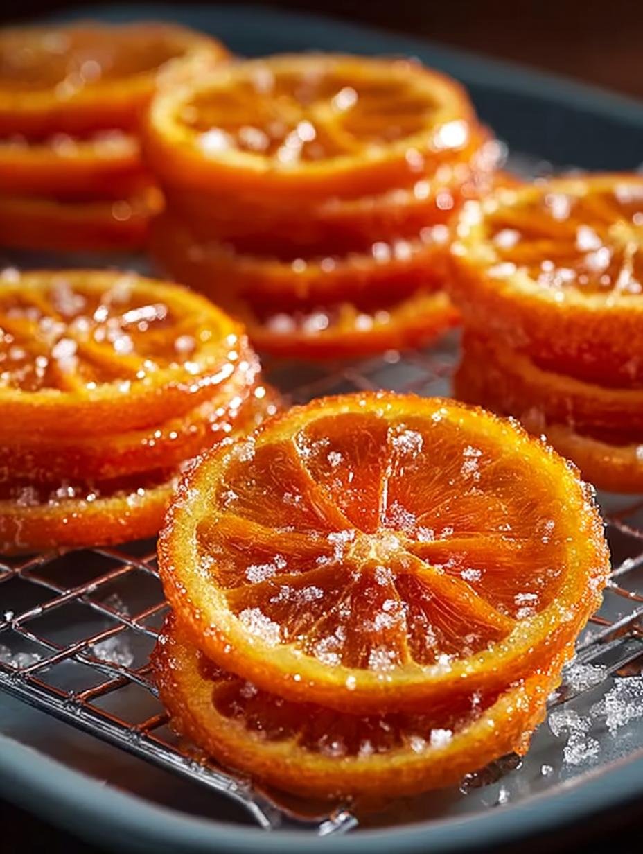 Candied Orange Slices: 3 Simple Steps to a Sweet Treat - Candied Orange Slices - additional detail