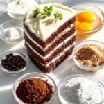 Chocolate Cake Vanilla Cream