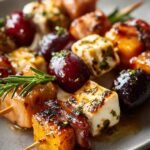 Christmas Festive Charcuterie Skewers