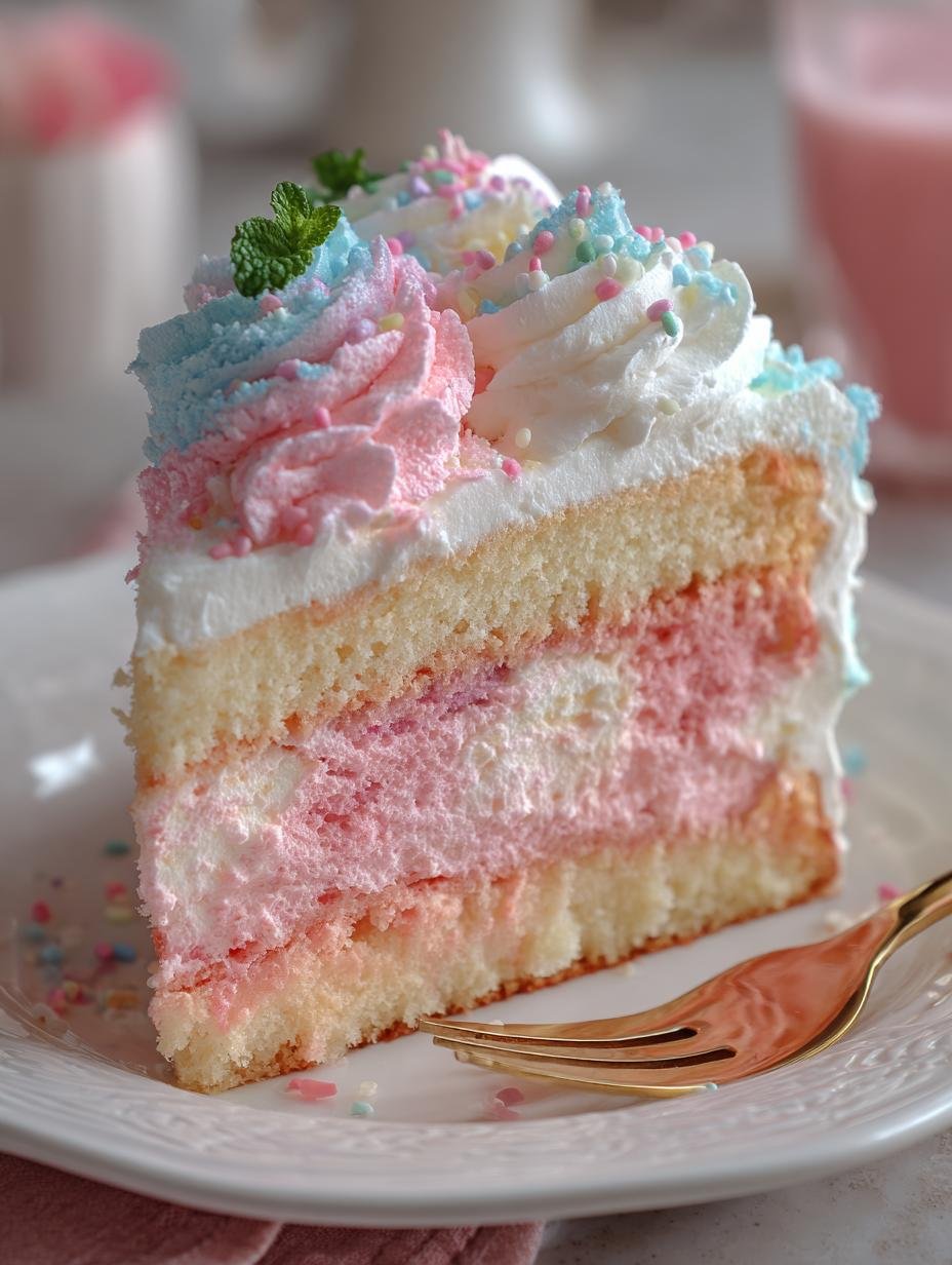 Cotton Candy Cake Fluffy: 5 Magical Layers to Delight 3 Cotton Candy Cake Fluffy: 5 Magical Layers to Delight - Cotton Candy Cake Fluffy - additional detail