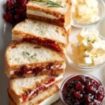 Cranberry Brie Mozzarella Grilled