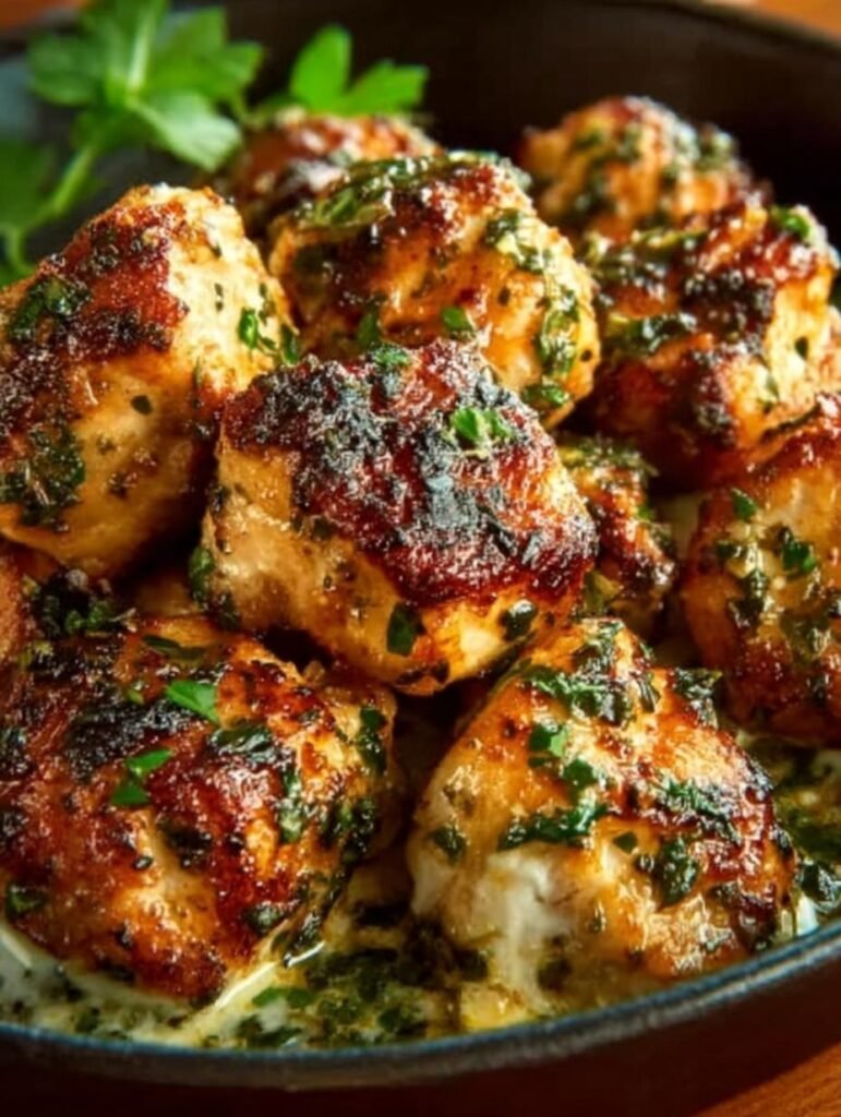 Garlic Butter Chicken Bites