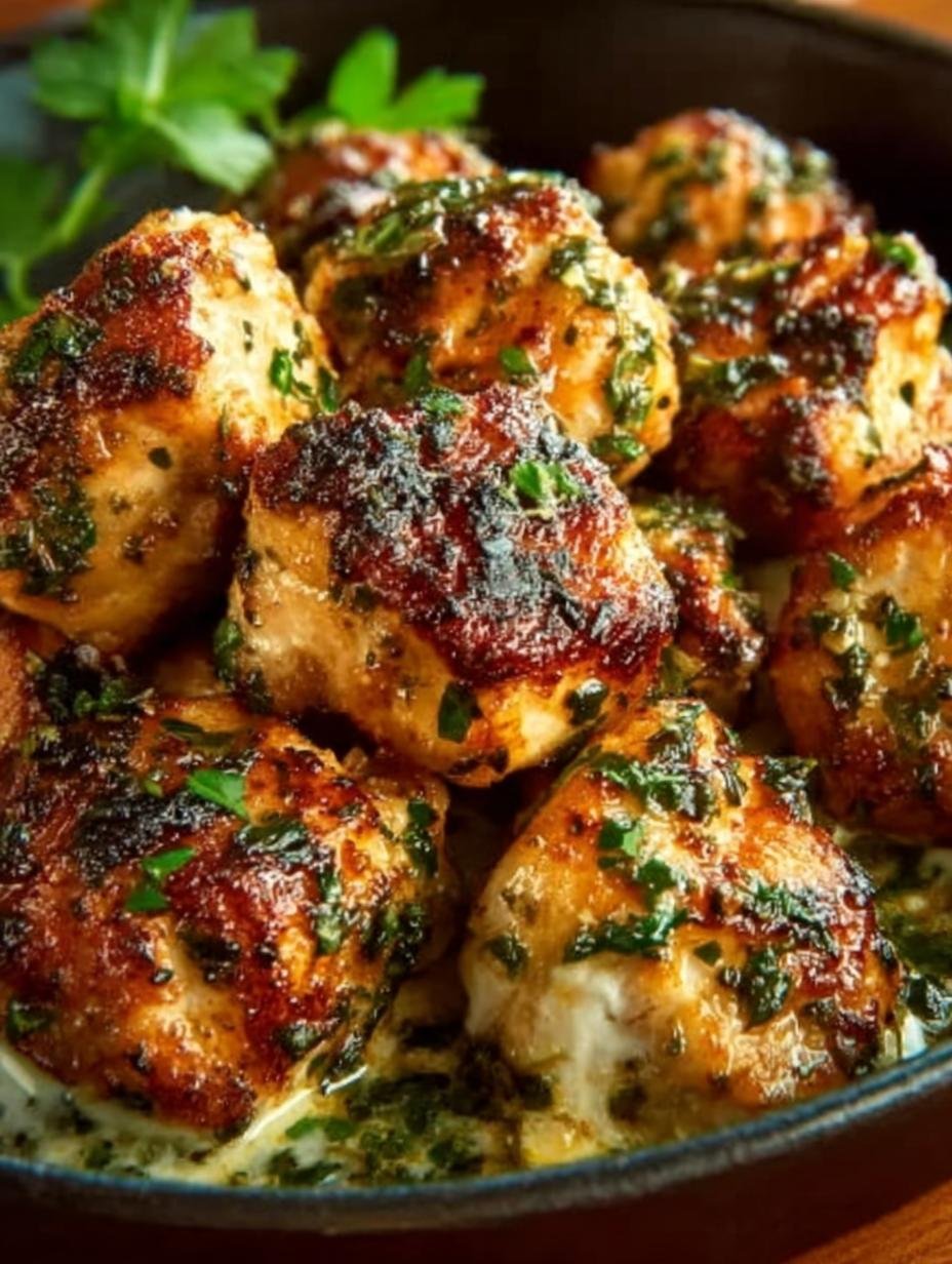 Garlic Butter Chicken Bites