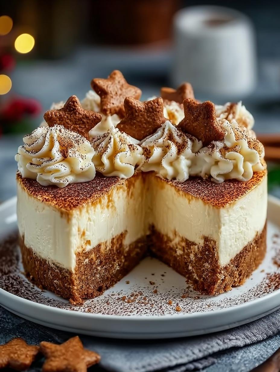Gingerbread Cheesecake: 5 Reasons to Make This Holiday Delight - Gingerbread Cheesecake - additional detail