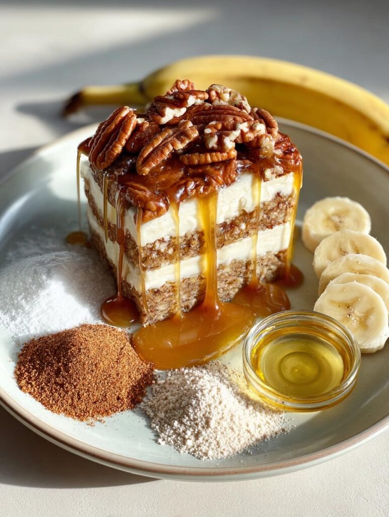 Gooey Banana Pecan Caramel