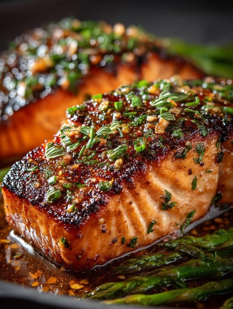 Grilled Salmon with Dijon