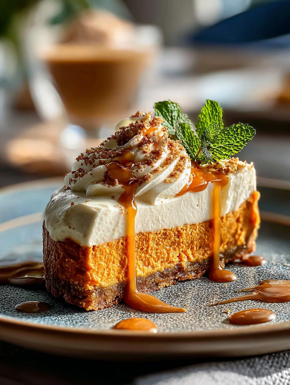 Indulge Creamy Sweet Potato Cheesecake Delight - Indulge Creamy Sweet Potato - main visual representation