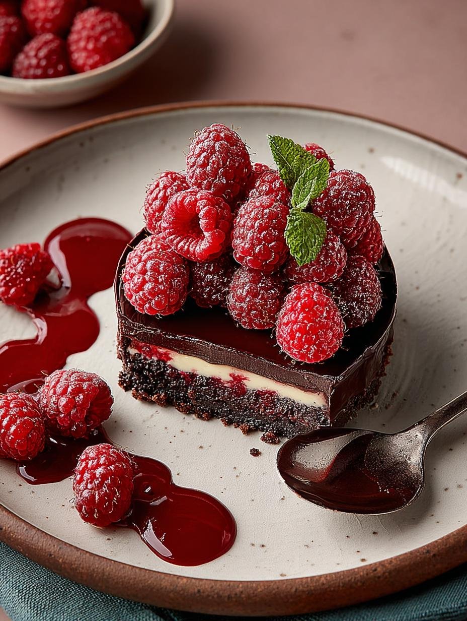 Indulge Decadent Chocolate Raspberry Tart Delight - Indulge Decadent Chocolate Raspberry - additional detail