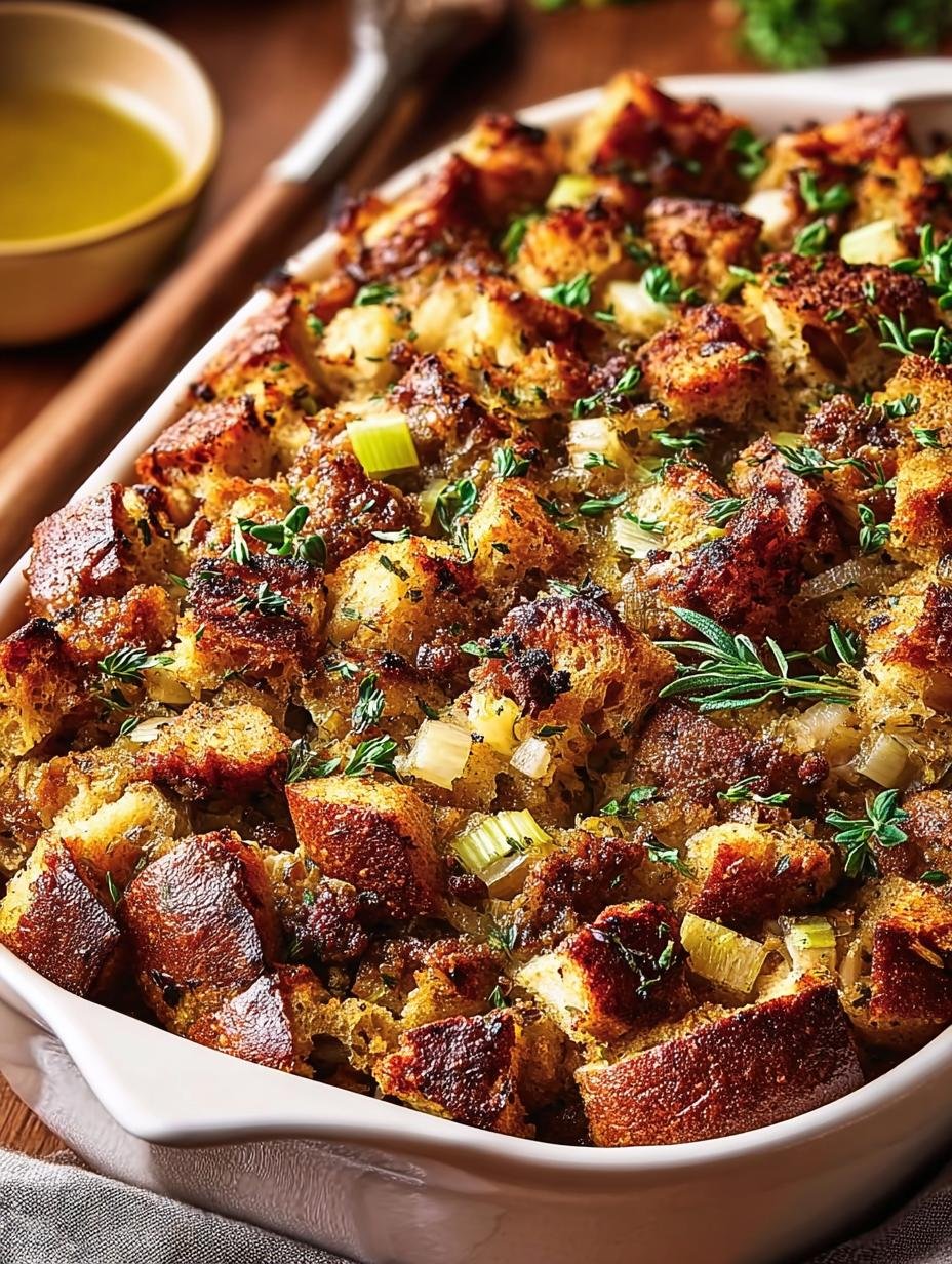 Irresistible Apple Sausage Stuffing Recipe for Cozy Meals - Irresistible Apple Sausage Stuffing - main visual representation