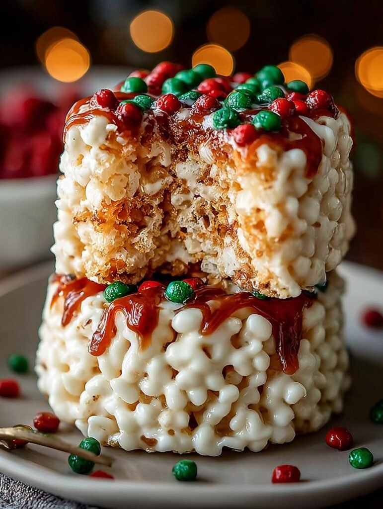 Irresistible Christmas Rice Crispy