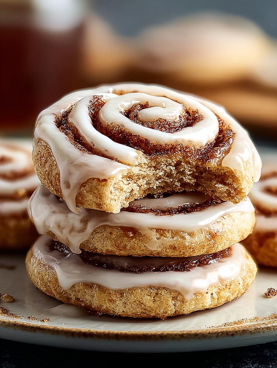 Irresistible Cinnamon Roll Cookies