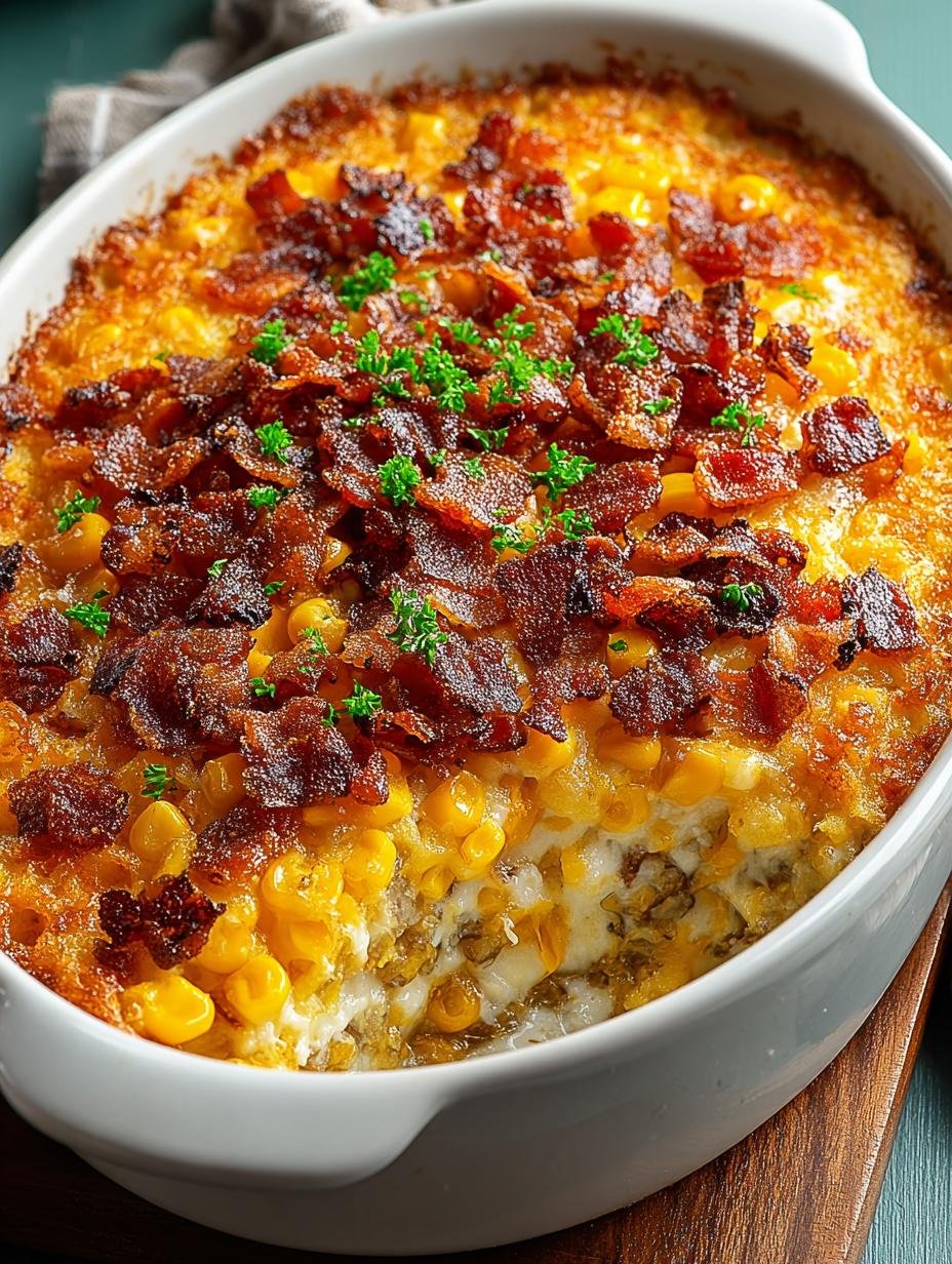Irresistible Loaded Corn Casserole: 5 Reasons to Love It - Irresistible Loaded Corn Casserole - additional detail