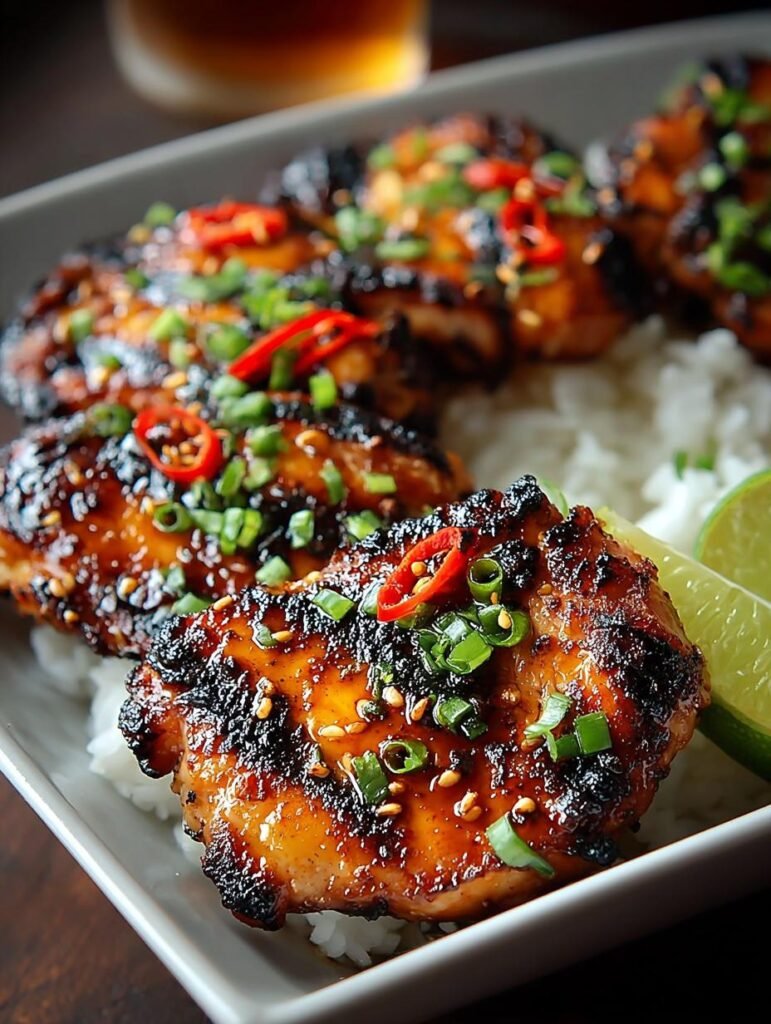 Irresistible Marinated Asian Grilled