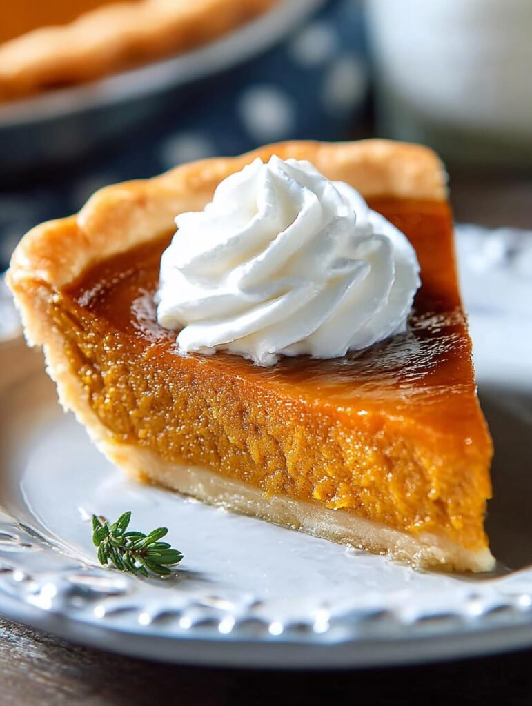 Irresistible Pumpkin Pie For