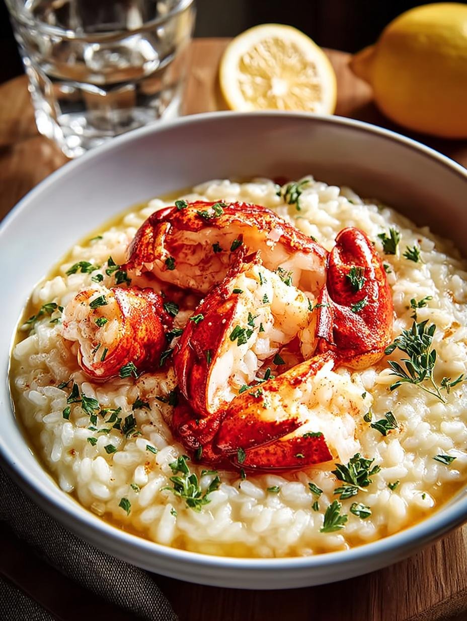 Lemon Butter Lobster Risotto: 5 Steps to Culinary Bliss - Lemon Butter Lobster Risotto - main visual representation