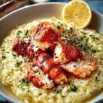 Lemon Butter Lobster Risotto