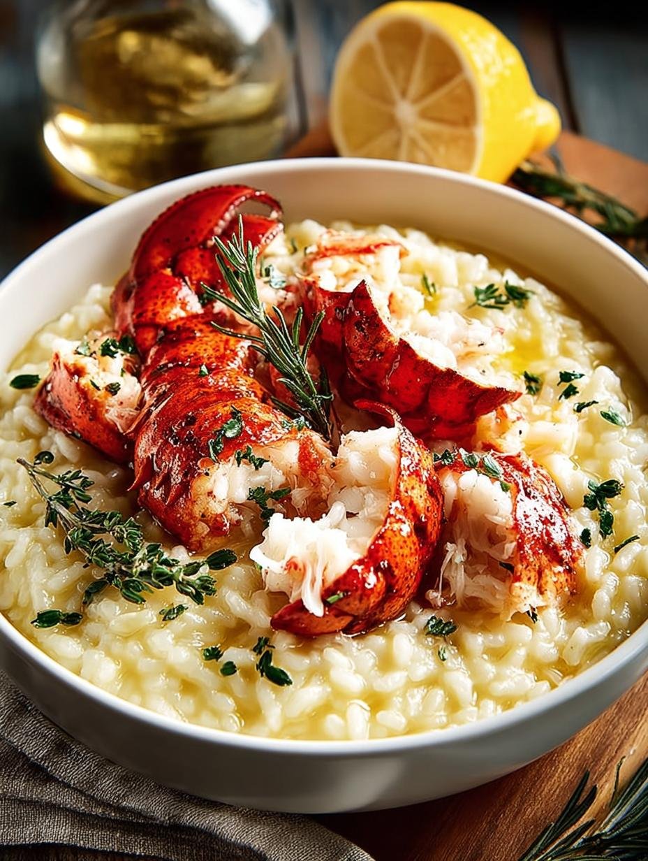 Lemon Butter Lobster Risotto: 5 Steps to Culinary Bliss - Lemon Butter Lobster Risotto - additional detail