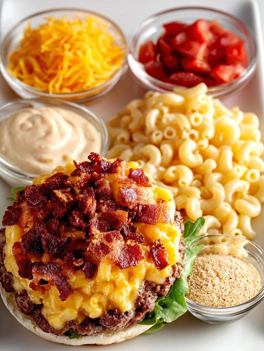 Mac Cheese Bacon Burger: 8 Irresistible Rolls to Savor - Mac Cheese Bacon Burger - main visual representation